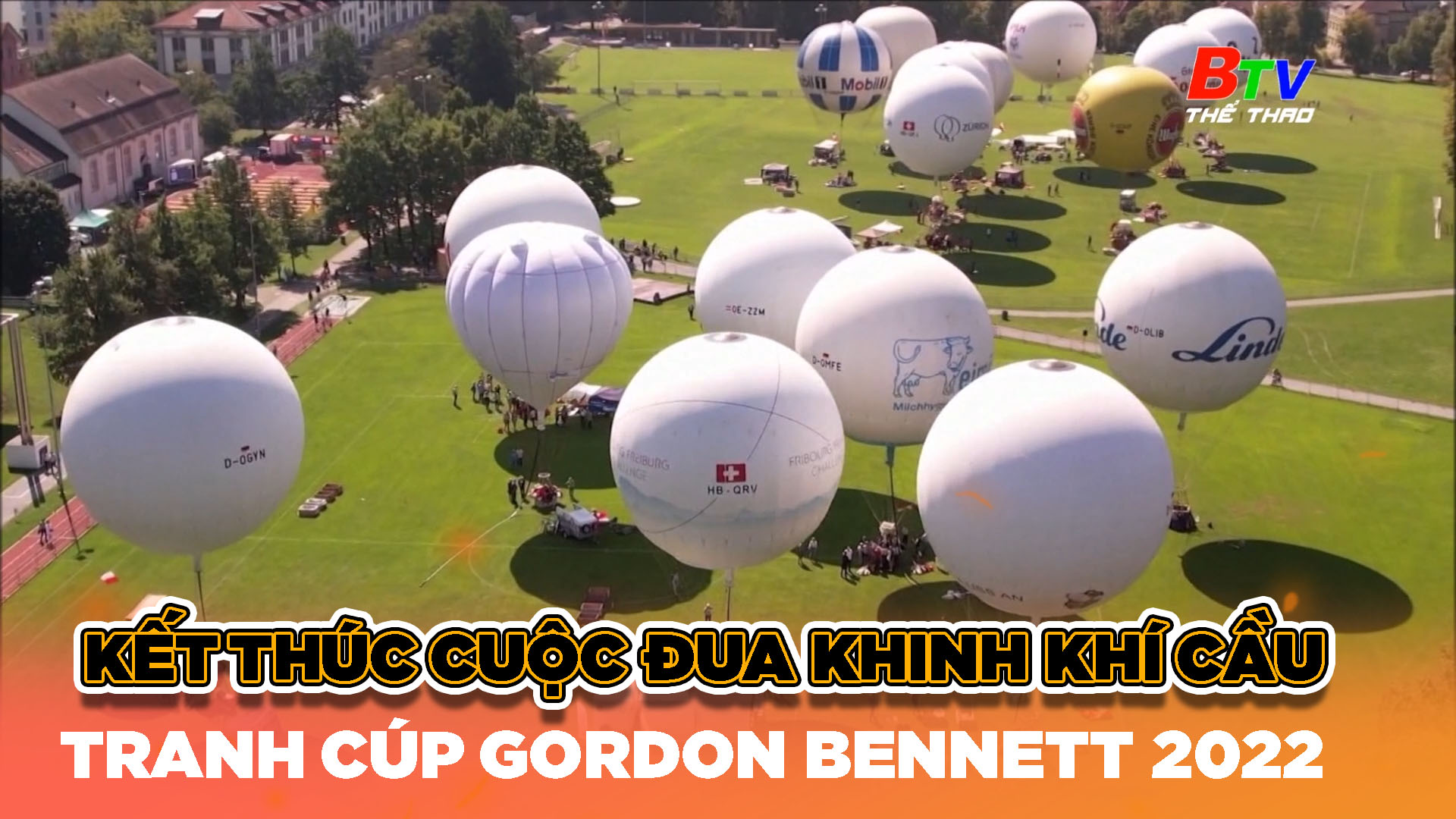 Kết thúc cuộc đua khinh khí cầu tranh cúp Gordon Bennett 2022